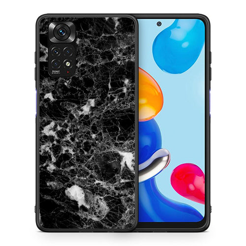 Θήκη Xiaomi Redmi Note 11 Male Marble από τη Smartfits με σχέδιο στο πίσω μέρος και μαύρο περίβλημα | Xiaomi Redmi Note 11 Male Marble case with colorful back and black bezels