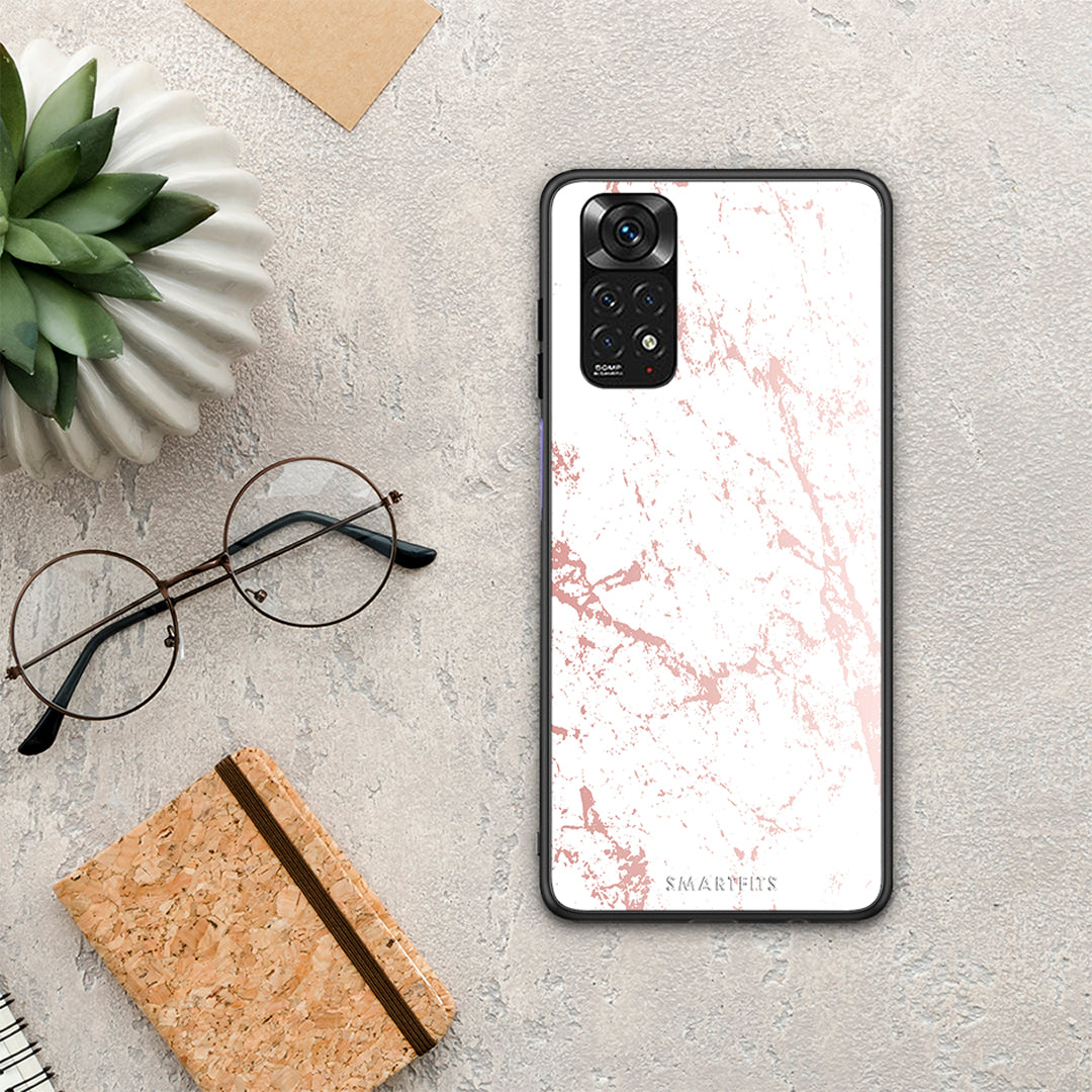 Marble Pink Splash - Xiaomi Redmi Note 11 4G / 11S 4G θήκη