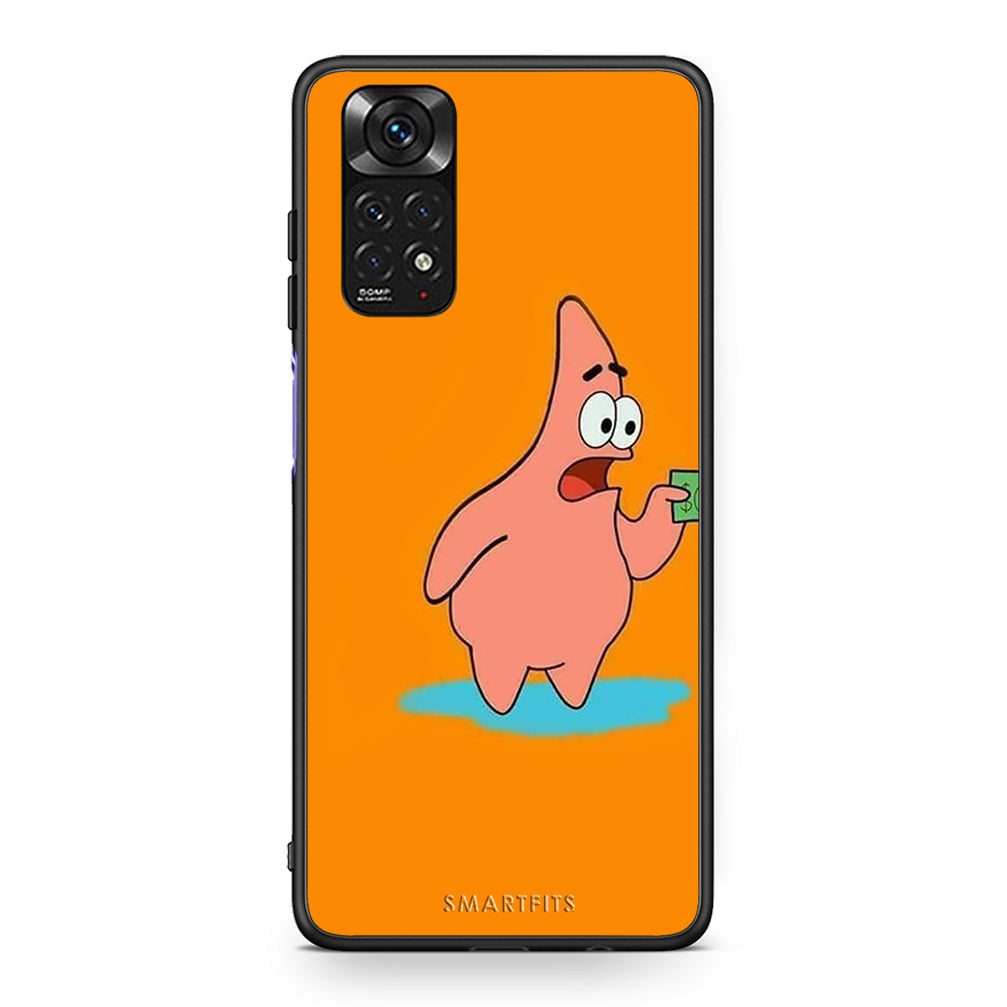 Xiaomi Redmi 10 / Redmi Note 11 4G No Money 1 Θήκη Αγίου Βαλεντίνου από τη Smartfits με σχέδιο στο πίσω μέρος και μαύρο περίβλημα | Smartphone case with colorful back and black bezels by Smartfits