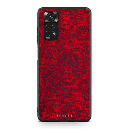 Xiaomi Redmi Note 11 Paisley Cashmere θήκη από τη Smartfits με σχέδιο στο πίσω μέρος και μαύρο περίβλημα | Smartphone case with colorful back and black bezels by Smartfits