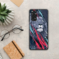 Thumbnail for PopArt Lion Designer - Xiaomi Redmi Note 11 4G / 11S 4G θήκη