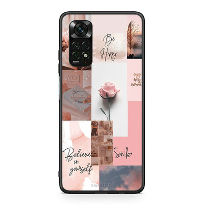 Xiaomi Redmi Note 12 Pro 4G Aesthetic Collage θήκη από τη Smartfits με σχέδιο στο πίσω μέρος και μαύρο περίβλημα | Smartphone case with colorful back and black bezels by Smartfits