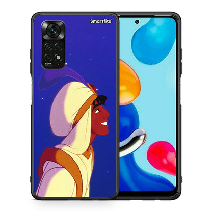 Θήκη Xiaomi Redmi Note 11 Pro 5G Alladin And Jasmine Love 1 από τη Smartfits με σχέδιο στο πίσω μέρος και μαύρο περίβλημα | Xiaomi Redmi Note 11 Pro 5G Alladin And Jasmine Love 1 case with colorful back and black bezels