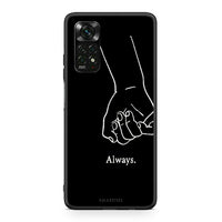 Thumbnail for Xiaomi Redmi Note 11 Pro 5G Always & Forever 1 Θήκη Αγίου Βαλεντίνου από τη Smartfits με σχέδιο στο πίσω μέρος και μαύρο περίβλημα | Smartphone case with colorful back and black bezels by Smartfits