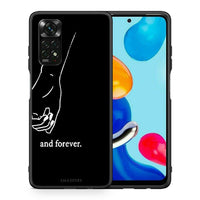 Thumbnail for Θήκη Αγίου Βαλεντίνου Xiaomi Redmi Note 11 Pro 5G Always & Forever 2 από τη Smartfits με σχέδιο στο πίσω μέρος και μαύρο περίβλημα | Xiaomi Redmi Note 11 Pro 5G Always & Forever 2 case with colorful back and black bezels