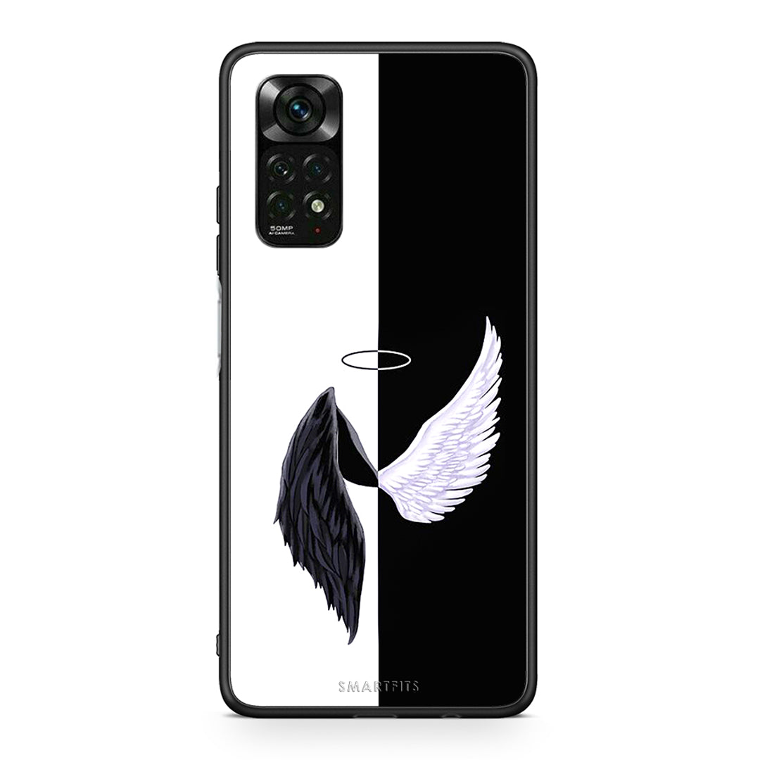 Xiaomi Redmi Note 12 Pro 4G Angels Demons θήκη από τη Smartfits με σχέδιο στο πίσω μέρος και μαύρο περίβλημα | Smartphone case with colorful back and black bezels by Smartfits