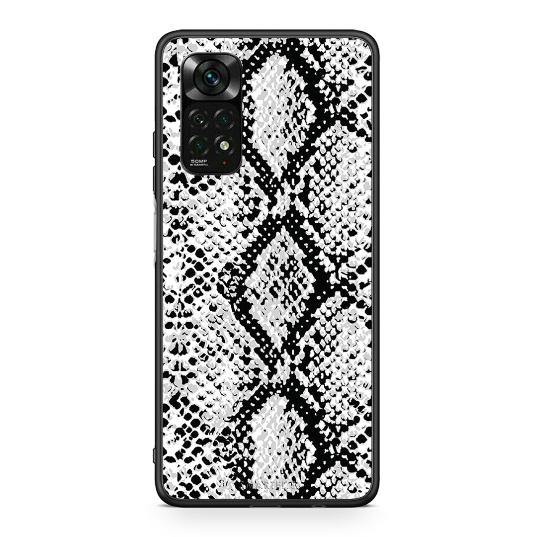 24 - Xiaomi Redmi Note 11 Pro 5G White Snake Animal case, cover, bumper