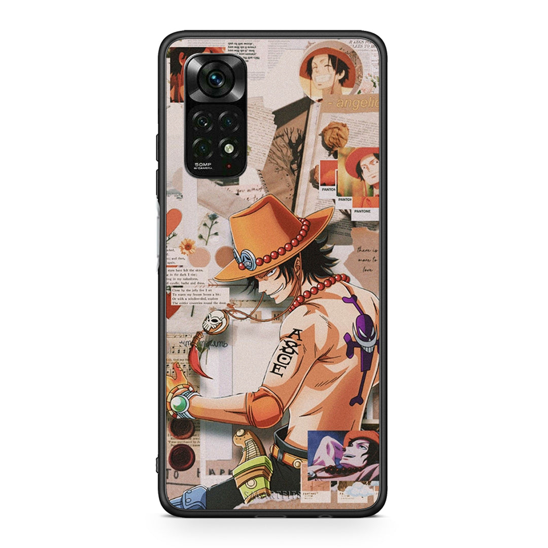Xiaomi Redmi Note 11 Pro 5G Anime Collage θήκη από τη Smartfits με σχέδιο στο πίσω μέρος και μαύρο περίβλημα | Smartphone case with colorful back and black bezels by Smartfits