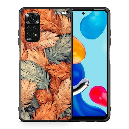 Θήκη Xiaomi Redmi Note 11 Pro 5G Autumn Leaves από τη Smartfits με σχέδιο στο πίσω μέρος και μαύρο περίβλημα | Xiaomi Redmi Note 11 Pro 5G Autumn Leaves case with colorful back and black bezels