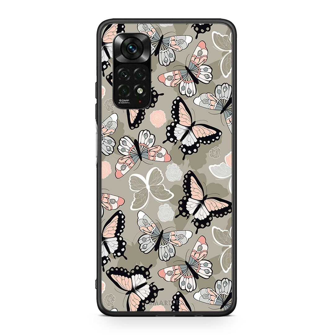 135 - Xiaomi Redmi Note 11 Pro 5G Butterflies Boho case, cover, bumper