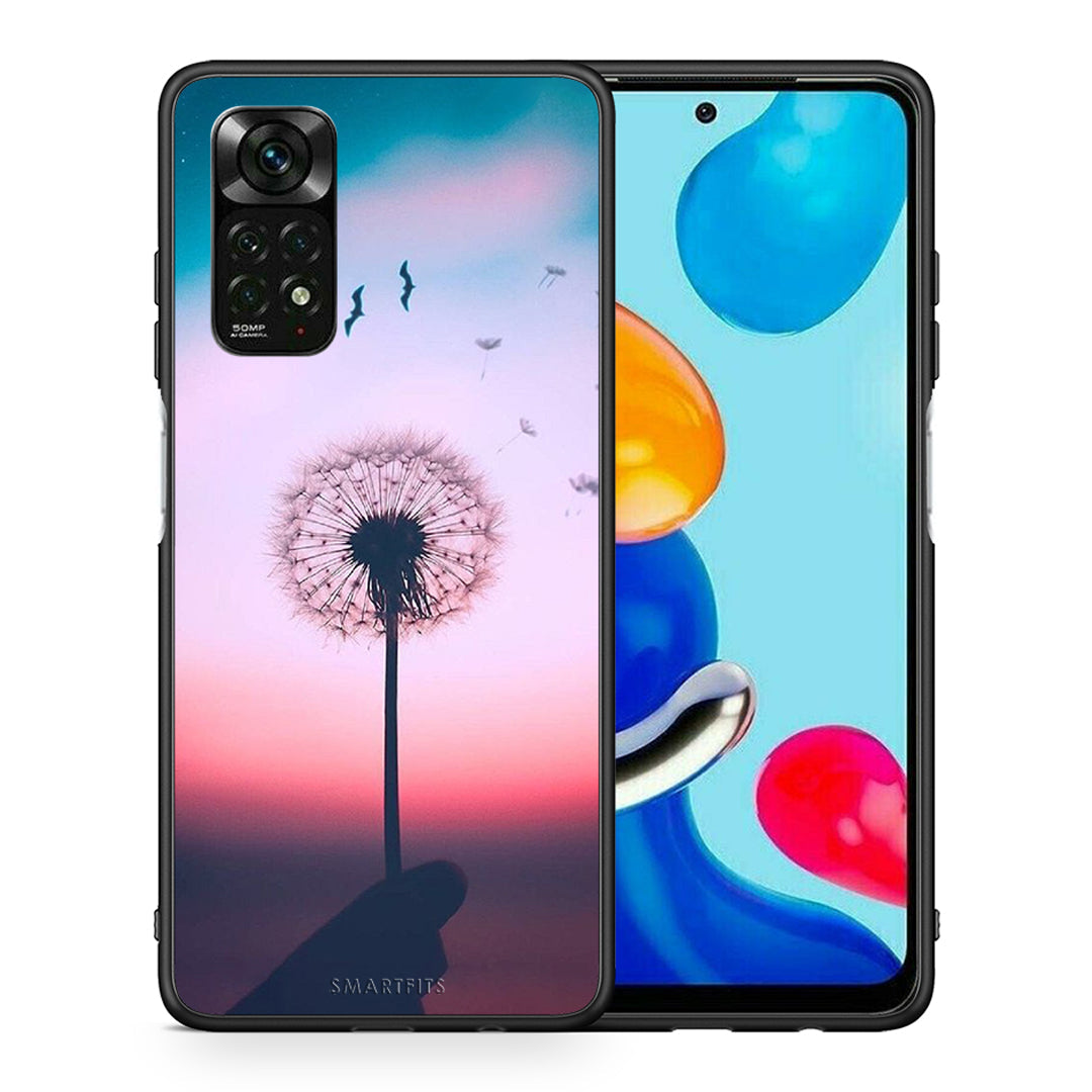 Θήκη Xiaomi Redmi Note 12 Pro 4G Wish Boho από τη Smartfits με σχέδιο στο πίσω μέρος και μαύρο περίβλημα | Xiaomi Redmi Note 12 Pro 4G Wish Boho case with colorful back and black bezels