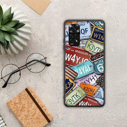 Car Plates - Xiaomi Redmi Note 11 Pro 4G / 5G θήκη