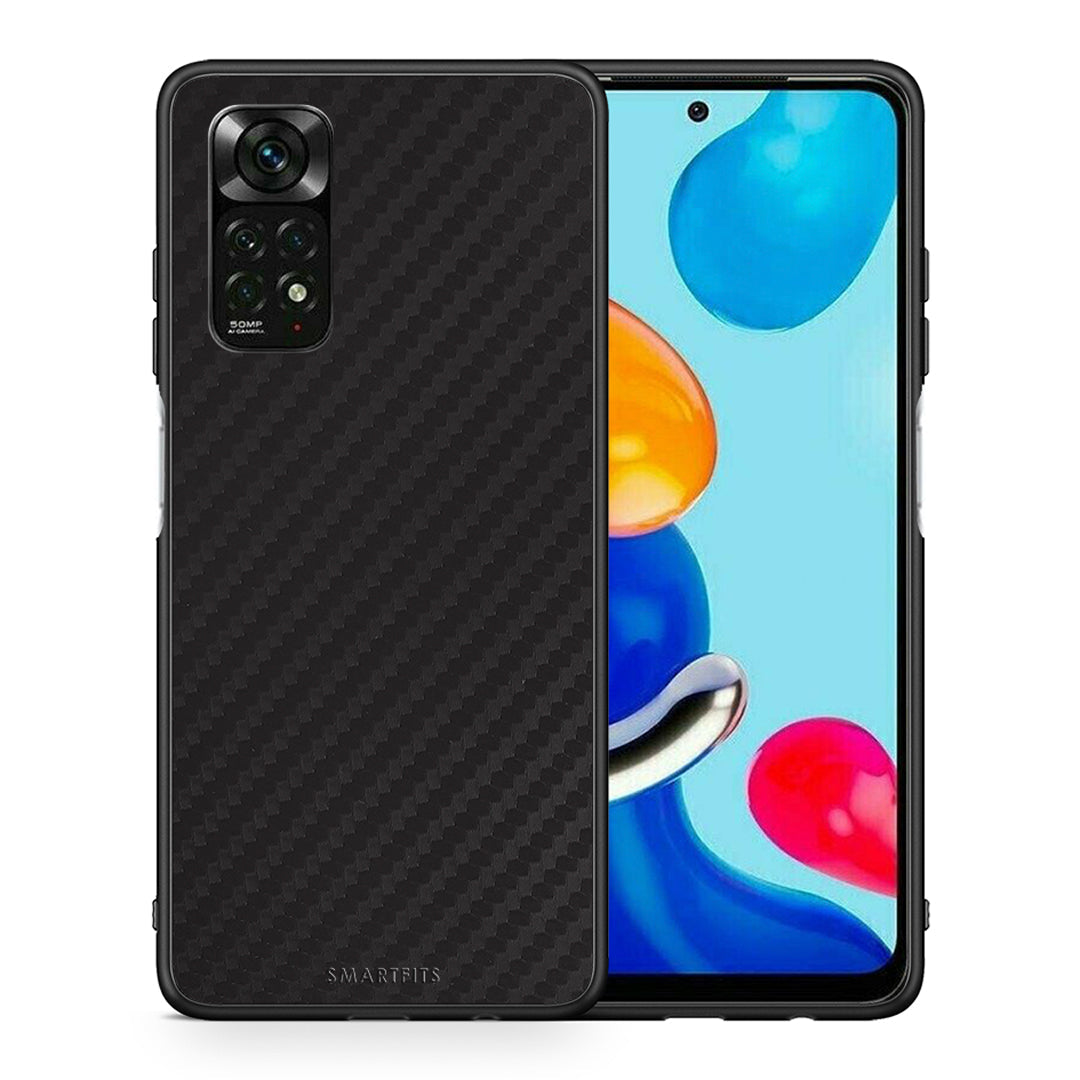 Θήκη Xiaomi Redmi Note 12 Pro 4G Carbon Black από τη Smartfits με σχέδιο στο πίσω μέρος και μαύρο περίβλημα | Xiaomi Redmi Note 12 Pro 4G Carbon Black case with colorful back and black bezels