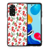 Thumbnail for Θήκη Xiaomi Redmi Note 11 Pro 5G Cherry Summer από τη Smartfits με σχέδιο στο πίσω μέρος και μαύρο περίβλημα | Xiaomi Redmi Note 11 Pro 5G Cherry Summer case with colorful back and black bezels