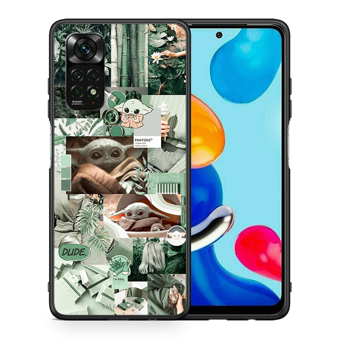 Θήκη Αγίου Βαλεντίνου Xiaomi Redmi Note 11 Pro 5G Collage Dude από τη Smartfits με σχέδιο στο πίσω μέρος και μαύρο περίβλημα | Xiaomi Redmi Note 11 Pro 5G Collage Dude case with colorful back and black bezels