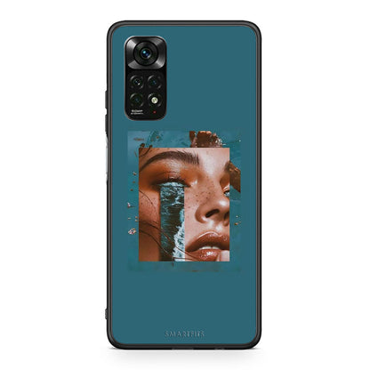 Xiaomi Redmi Note 12 Pro 4G Cry An Ocean θήκη από τη Smartfits με σχέδιο στο πίσω μέρος και μαύρο περίβλημα | Smartphone case with colorful back and black bezels by Smartfits