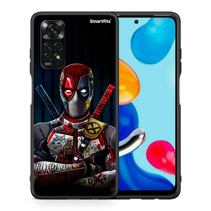 Θήκη Xiaomi Redmi Note 12 Pro 4G Funny Guy από τη Smartfits με σχέδιο στο πίσω μέρος και μαύρο περίβλημα | Xiaomi Redmi Note 12 Pro 4G Funny Guy case with colorful back and black bezels