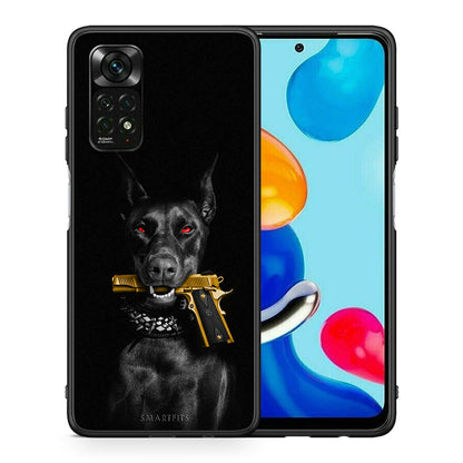 Θήκη Αγίου Βαλεντίνου Xiaomi Redmi Note 12 Pro 4G Golden Gun από τη Smartfits με σχέδιο στο πίσω μέρος και μαύρο περίβλημα | Xiaomi Redmi Note 12 Pro 4G Golden Gun case with colorful back and black bezels