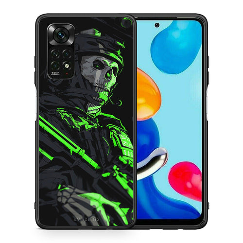 Θήκη Αγίου Βαλεντίνου Xiaomi Redmi Note 11 Pro 5G Green Soldier από τη Smartfits με σχέδιο στο πίσω μέρος και μαύρο περίβλημα | Xiaomi Redmi Note 11 Pro 5G Green Soldier case with colorful back and black bezels
