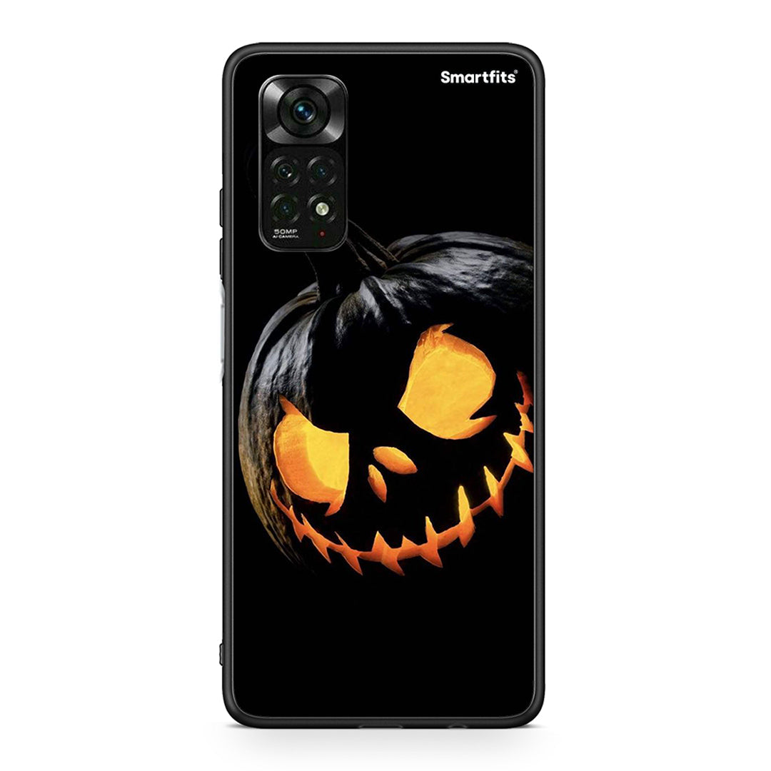 Xiaomi Redmi Note 11 Pro 5G Halloween Scary Pumpkin Θήκη από τη Smartfits με σχέδιο στο πίσω μέρος και μαύρο περίβλημα | Smartphone case with colorful back and black bezels by Smartfits