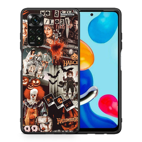 Θήκη Xiaomi Redmi Note 11 Pro 5G Halloween Spooky Season από τη Smartfits με σχέδιο στο πίσω μέρος και μαύρο περίβλημα | Xiaomi Redmi Note 11 Pro 5G Halloween Spooky Season case with colorful back and black bezels