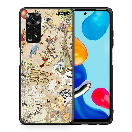 Θήκη Xiaomi Redmi Note 12 Pro 4G Happy Friends από τη Smartfits με σχέδιο στο πίσω μέρος και μαύρο περίβλημα | Xiaomi Redmi Note 12 Pro 4G Happy Friends case with colorful back and black bezels