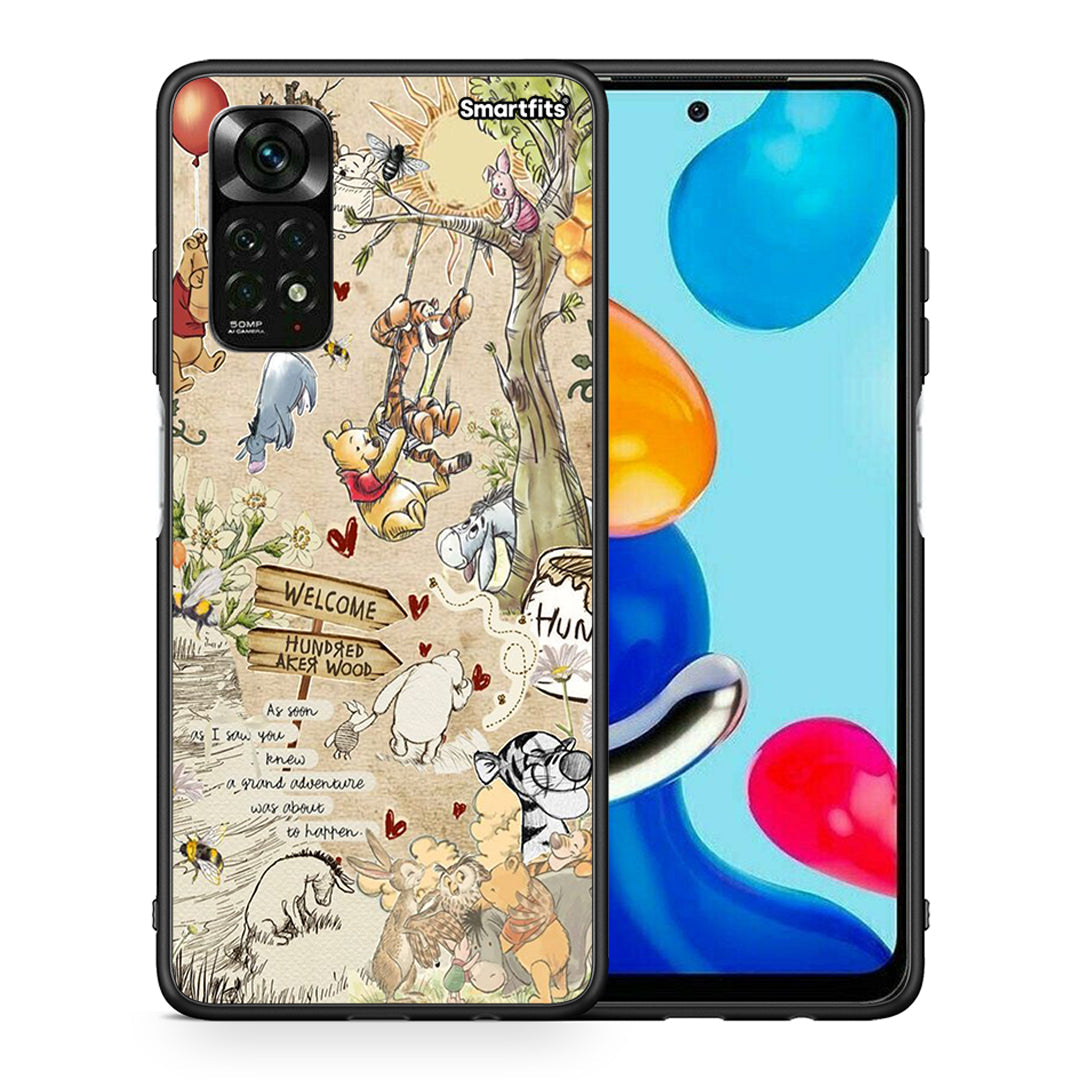 Θήκη Xiaomi Redmi Note 11 Pro 5G Happy Friends από τη Smartfits με σχέδιο στο πίσω μέρος και μαύρο περίβλημα | Xiaomi Redmi Note 11 Pro 5G Happy Friends case with colorful back and black bezels