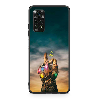 Xiaomi Redmi Note 11 Pro 5G Infinity Snap θήκη από τη Smartfits με σχέδιο στο πίσω μέρος και μαύρο περίβλημα | Smartphone case with colorful back and black bezels by Smartfits