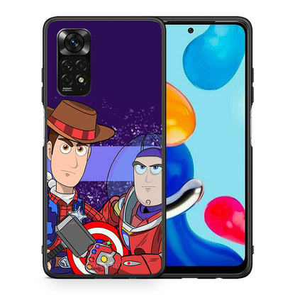Θήκη Xiaomi Redmi Note 12 Pro 4G Infinity Story από τη Smartfits με σχέδιο στο πίσω μέρος και μαύρο περίβλημα | Xiaomi Redmi Note 12 Pro 4G Infinity Story case with colorful back and black bezels