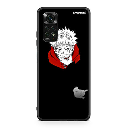 Xiaomi Redmi Note 12 Pro 4G Itadori Anime θήκη από τη Smartfits με σχέδιο στο πίσω μέρος και μαύρο περίβλημα | Smartphone case with colorful back and black bezels by Smartfits