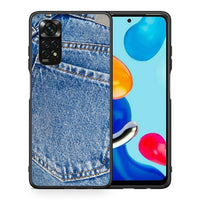 Thumbnail for Θήκη Xiaomi Redmi Note 12 Pro 4G Jeans Pocket από τη Smartfits με σχέδιο στο πίσω μέρος και μαύρο περίβλημα | Xiaomi Redmi Note 12 Pro 4G Jeans Pocket case with colorful back and black bezels