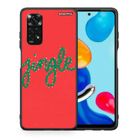 Thumbnail for Θήκη Xiaomi Redmi Note 11 Pro 5G Jingle Xmas από τη Smartfits με σχέδιο στο πίσω μέρος και μαύρο περίβλημα | Xiaomi Redmi Note 11 Pro 5G Jingle Xmas case with colorful back and black bezels