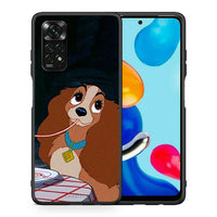 Thumbnail for Θήκη Αγίου Βαλεντίνου Xiaomi Redmi Note 12 Pro 4G Lady And Tramp 2 από τη Smartfits με σχέδιο στο πίσω μέρος και μαύρο περίβλημα | Xiaomi Redmi Note 12 Pro 4G Lady And Tramp 2 case with colorful back and black bezels