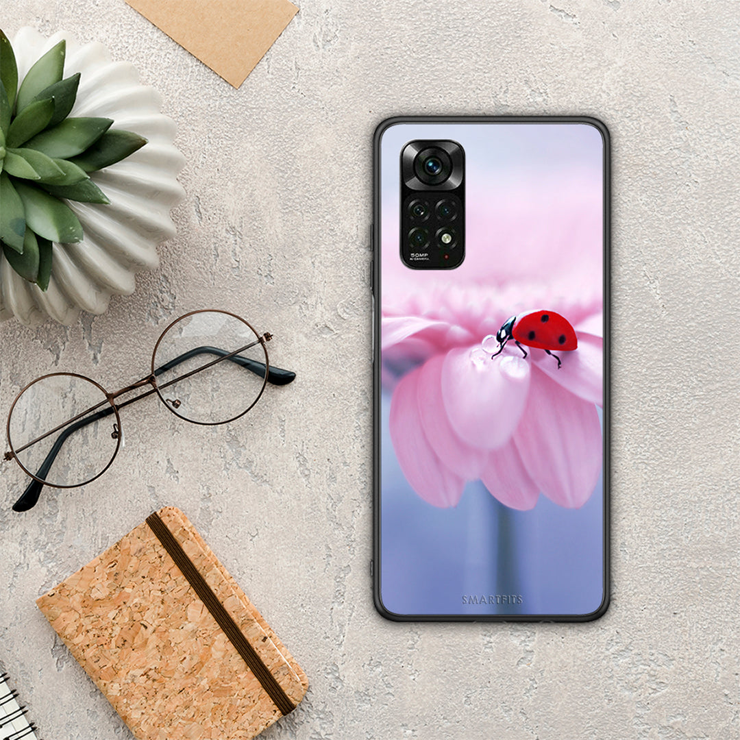 Ladybug Flower - Xiaomi Redmi Note 12 Pro 4G θήκη