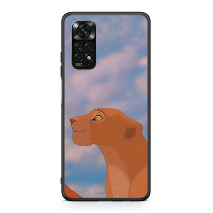 Xiaomi Redmi Note 11 Pro 5G Lion Love 2 Θήκη Αγίου Βαλεντίνου από τη Smartfits με σχέδιο στο πίσω μέρος και μαύρο περίβλημα | Smartphone case with colorful back and black bezels by Smartfits