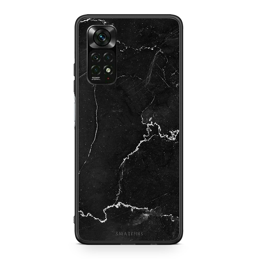 Xiaomi Redmi Note 12 Pro 4G Marble Black θήκη από τη Smartfits με σχέδιο στο πίσω μέρος και μαύρο περίβλημα | Smartphone case with colorful back and black bezels by Smartfits
