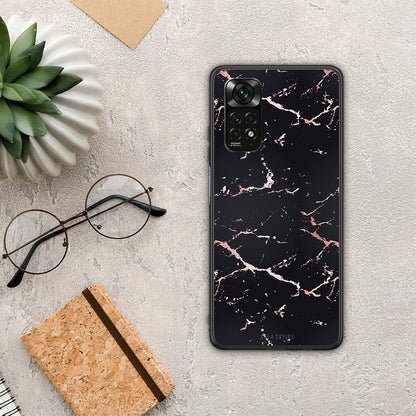 Marble Black Rosegold - Xiaomi Redmi Note 11 Pro 4G / 5G θήκη
