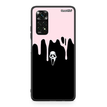 Xiaomi Redmi Note 12 Pro 4G Melting Halloween Mask Θήκη από τη Smartfits με σχέδιο στο πίσω μέρος και μαύρο περίβλημα | Smartphone case with colorful back and black bezels by Smartfits