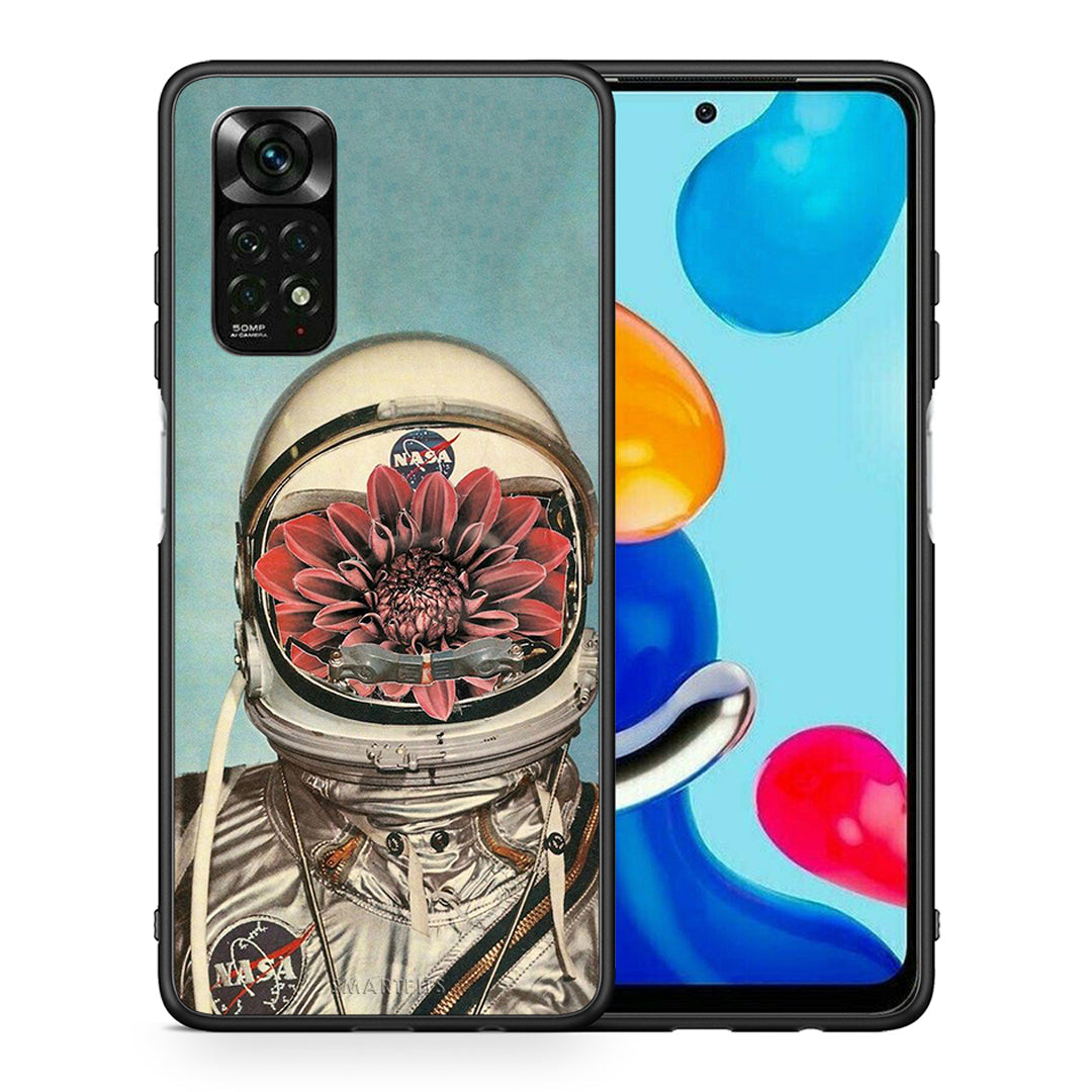 Θήκη Xiaomi Redmi Note 11 Pro 5G Nasa Bloom από τη Smartfits με σχέδιο στο πίσω μέρος και μαύρο περίβλημα | Xiaomi Redmi Note 11 Pro 5G Nasa Bloom case with colorful back and black bezels