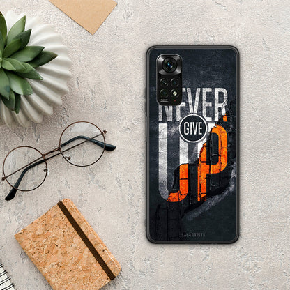 Never Give Up - Xiaomi Redmi Note 11 Pro 4G / 5G θήκη