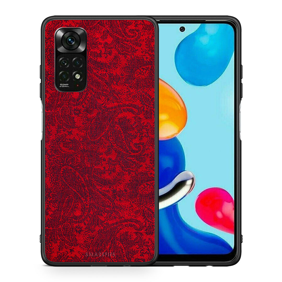 Θήκη Xiaomi Redmi Note 12 Pro 4G Paisley Cashmere από τη Smartfits με σχέδιο στο πίσω μέρος και μαύρο περίβλημα | Xiaomi Redmi Note 12 Pro 4G Paisley Cashmere case with colorful back and black bezels