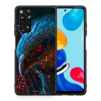 Thumbnail for Θήκη Xiaomi Redmi Note 11 Pro 5G Eagle PopArt από τη Smartfits με σχέδιο στο πίσω μέρος και μαύρο περίβλημα | Xiaomi Redmi Note 11 Pro 5G Eagle PopArt case with colorful back and black bezels