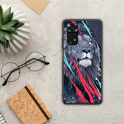PopArt Lion Designer - Xiaomi Redmi Note 11 Pro 4G / 5G θήκη