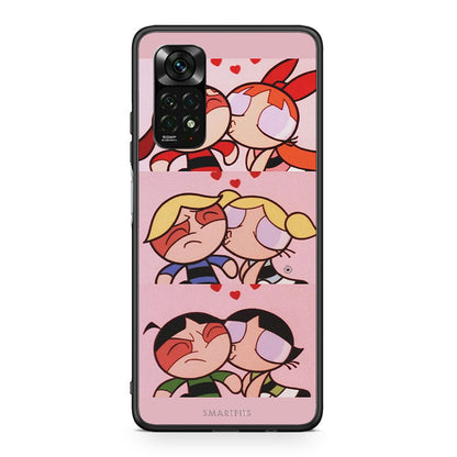 Xiaomi Redmi Note 11 Pro 5G Puff Love Θήκη Αγίου Βαλεντίνου από τη Smartfits με σχέδιο στο πίσω μέρος και μαύρο περίβλημα | Smartphone case with colorful back and black bezels by Smartfits