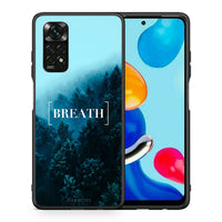 Thumbnail for Θήκη Xiaomi Redmi Note 12 Pro 4G Breath Quote από τη Smartfits με σχέδιο στο πίσω μέρος και μαύρο περίβλημα | Xiaomi Redmi Note 12 Pro 4G Breath Quote case with colorful back and black bezels