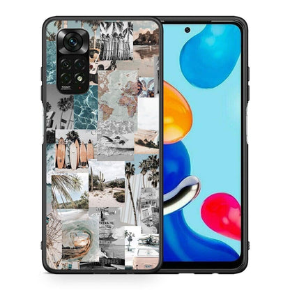 Θήκη Xiaomi Redmi Note 12 Pro 4G Retro Beach Life από τη Smartfits με σχέδιο στο πίσω μέρος και μαύρο περίβλημα | Xiaomi Redmi Note 12 Pro 4G Retro Beach Life case with colorful back and black bezels