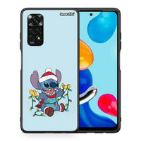 Thumbnail for Θήκη Xiaomi Redmi Note 11 Pro 5G Santa Stich από τη Smartfits με σχέδιο στο πίσω μέρος και μαύρο περίβλημα | Xiaomi Redmi Note 11 Pro 5G Santa Stich case with colorful back and black bezels