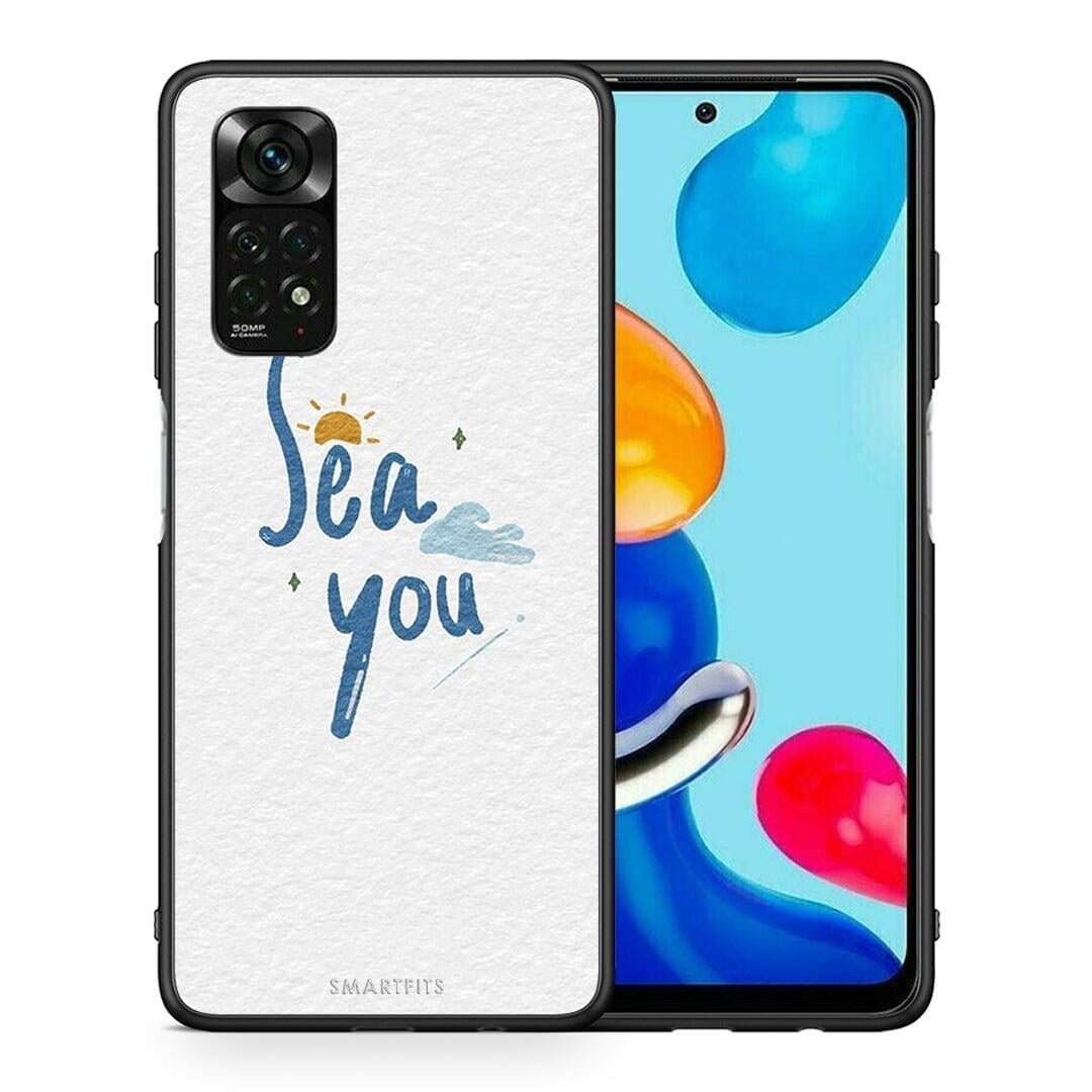 Θήκη Xiaomi Redmi Note 11 Pro 5G Sea You από τη Smartfits με σχέδιο στο πίσω μέρος και μαύρο περίβλημα | Xiaomi Redmi Note 11 Pro 5G Sea You case with colorful back and black bezels