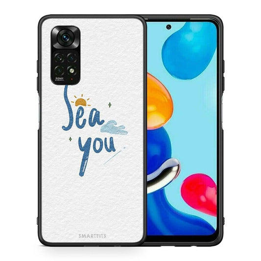Θήκη Xiaomi Redmi Note 11 Pro 5G Sea You από τη Smartfits με σχέδιο στο πίσω μέρος και μαύρο περίβλημα | Xiaomi Redmi Note 11 Pro 5G Sea You case with colorful back and black bezels