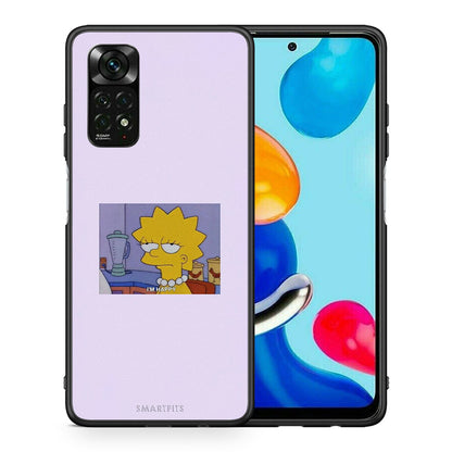 Θήκη Xiaomi Redmi Note 11 Pro 5G So Happy από τη Smartfits με σχέδιο στο πίσω μέρος και μαύρο περίβλημα | Xiaomi Redmi Note 11 Pro 5G So Happy case with colorful back and black bezels